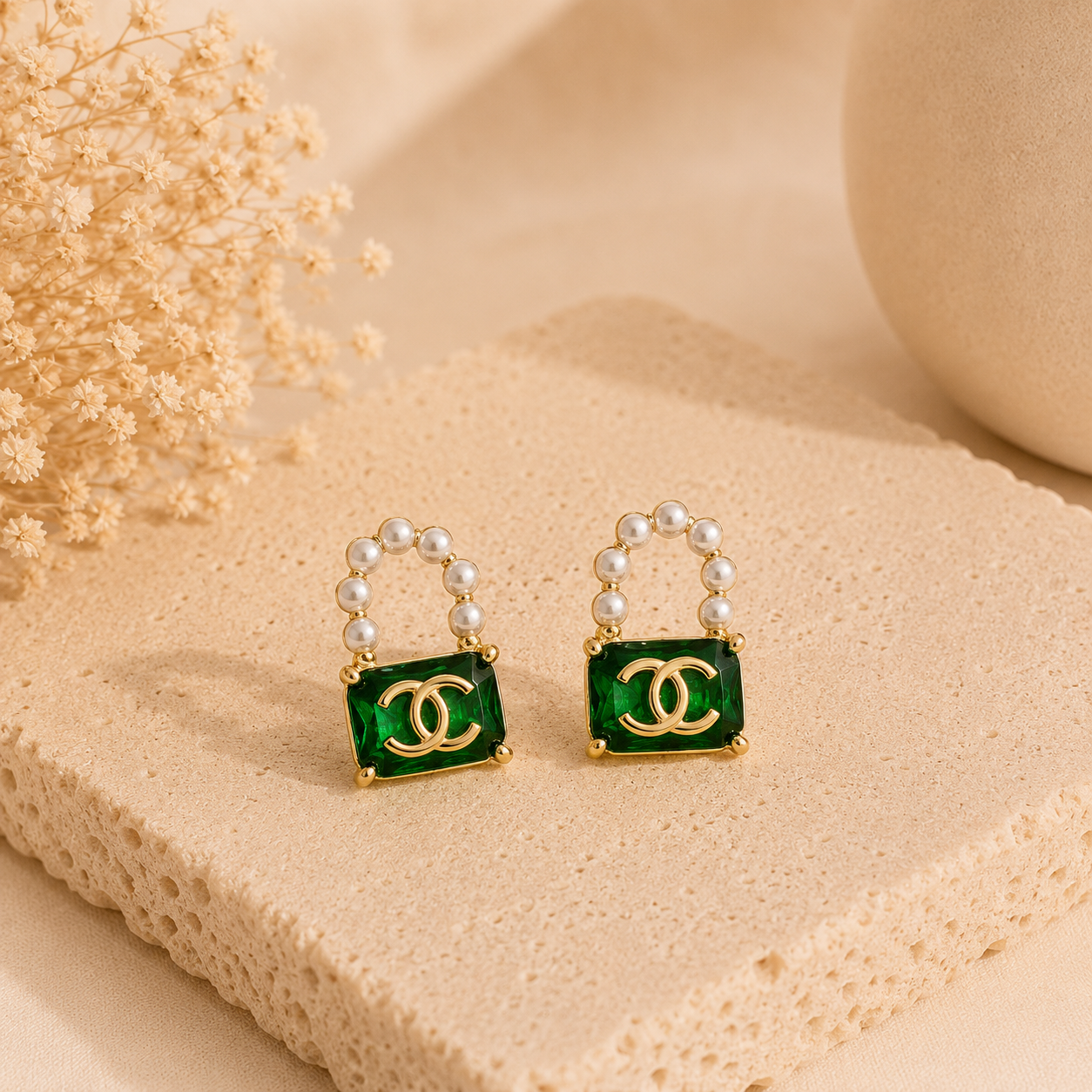 Mini Luxe Handbag Stud Earrings