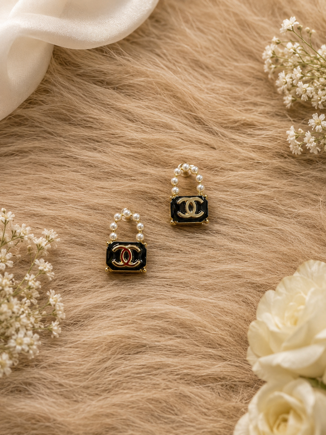 Mini Luxe Handbag Stud Earrings