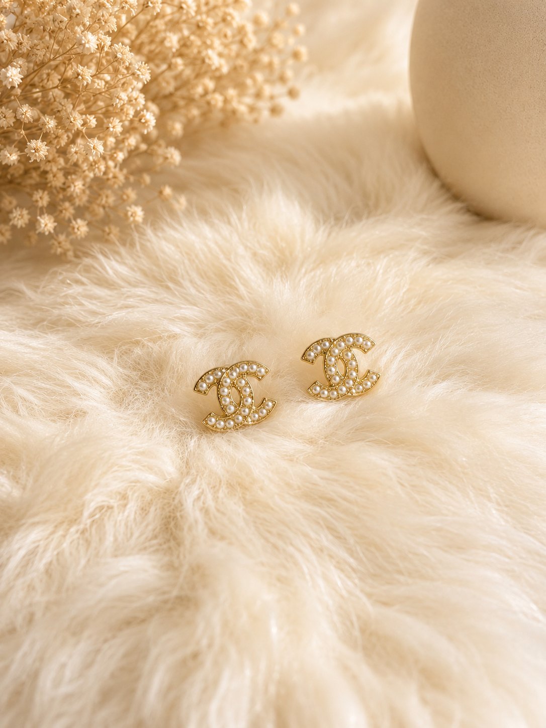 Luxe Signature Crystal Stud Earrings