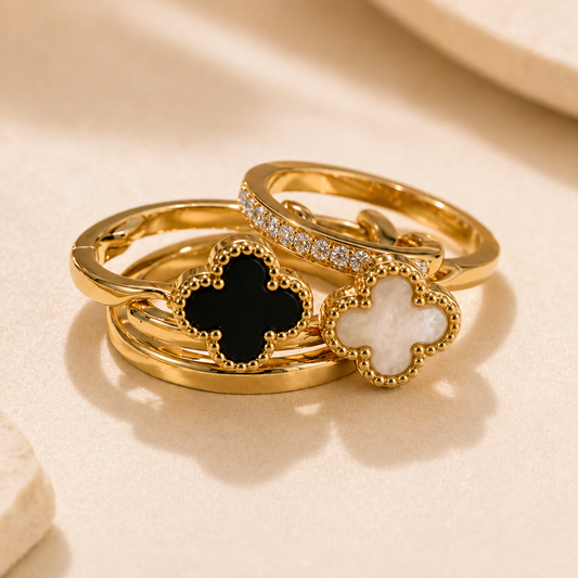 Luxe Stack Ring Set
